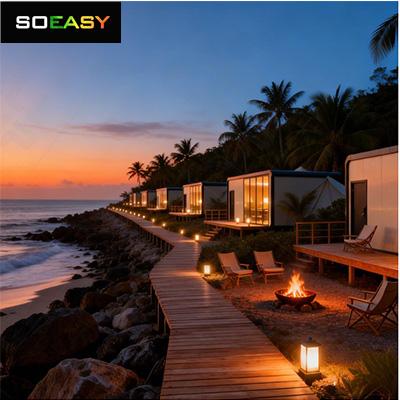 Apple Cabin Luxury Prefab Modular House for Coastal Resort Living