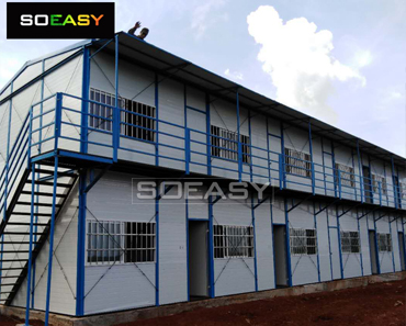 SOEASY Economic Prefabricated House labor camp dormitory,office,canteen,classroom,clinic
