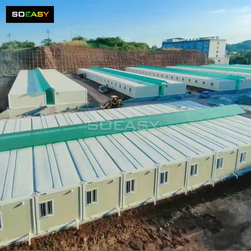 China Soeasy Installation Flat-packed Container House Shipping Container for office, shop, villa